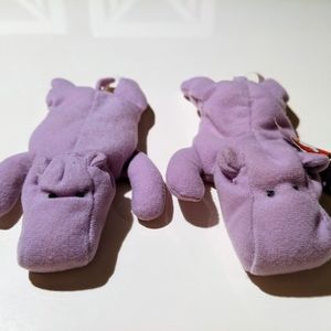 ty teenie beanie babies McDonald's 1998 Happy the Hippo #6